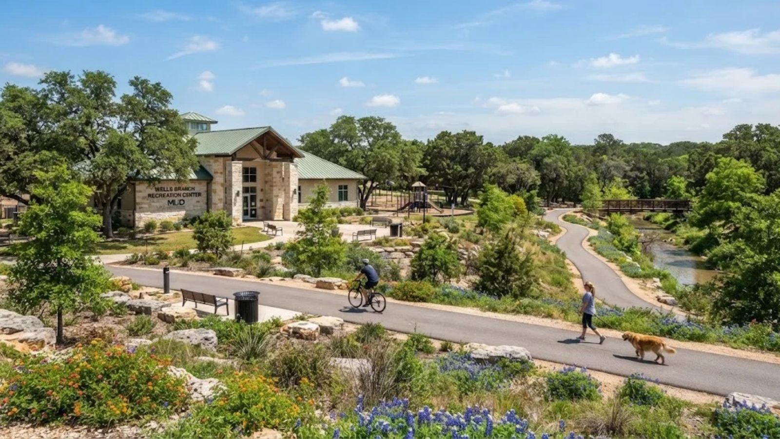 Wells Branch Recreation Center in North Austin